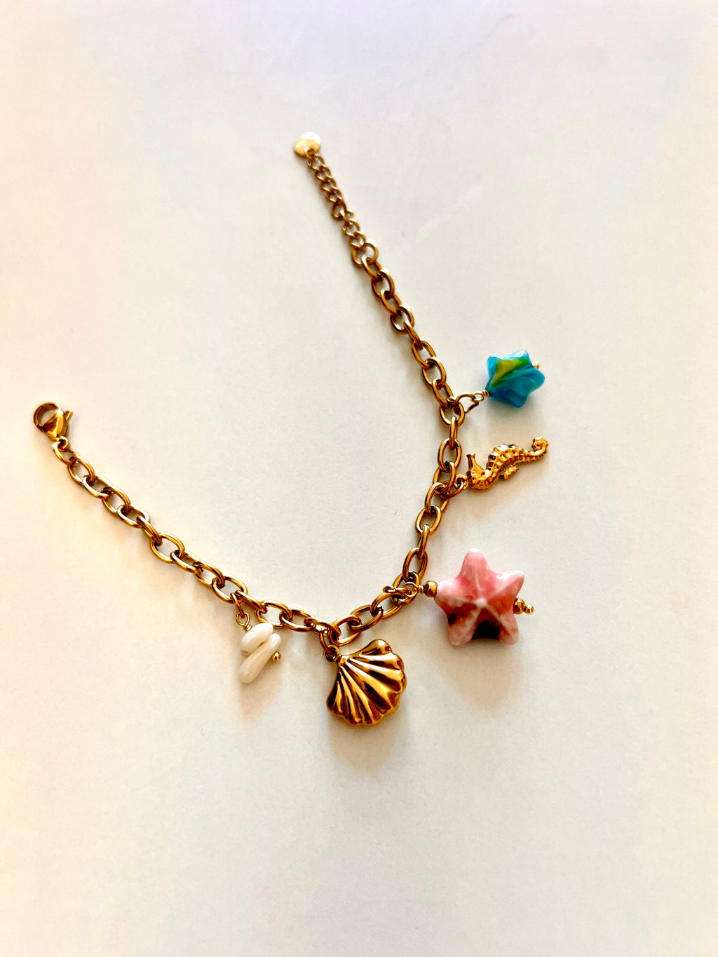 Bracelet Océane Dorée ✨🌊🐚