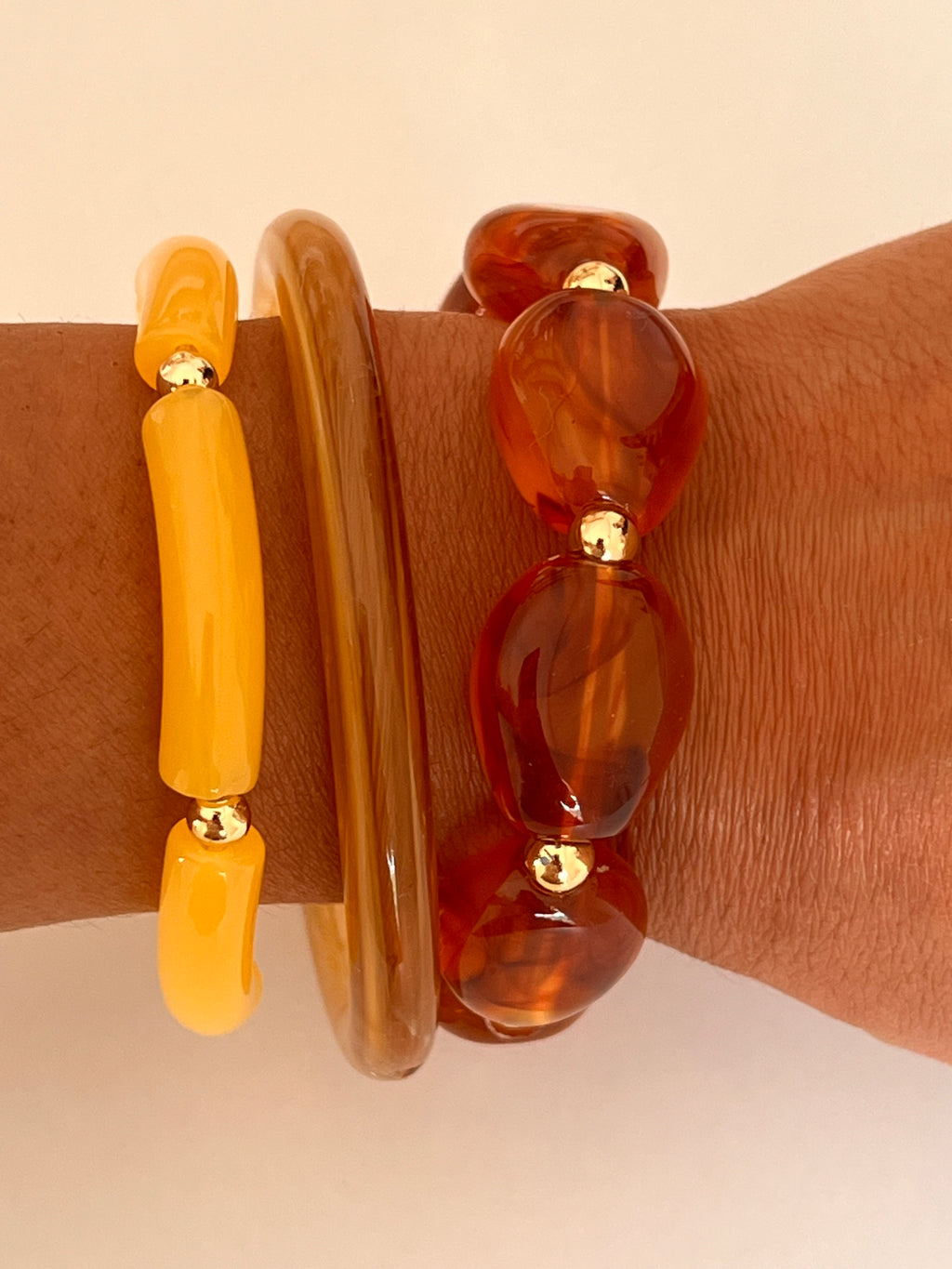 🧡✨ Trio Ambre Doré