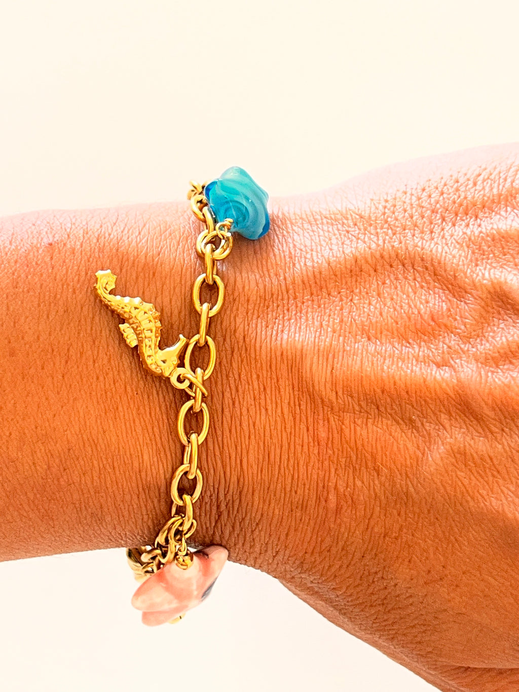 Bracelet Océane Dorée ✨🌊🐚