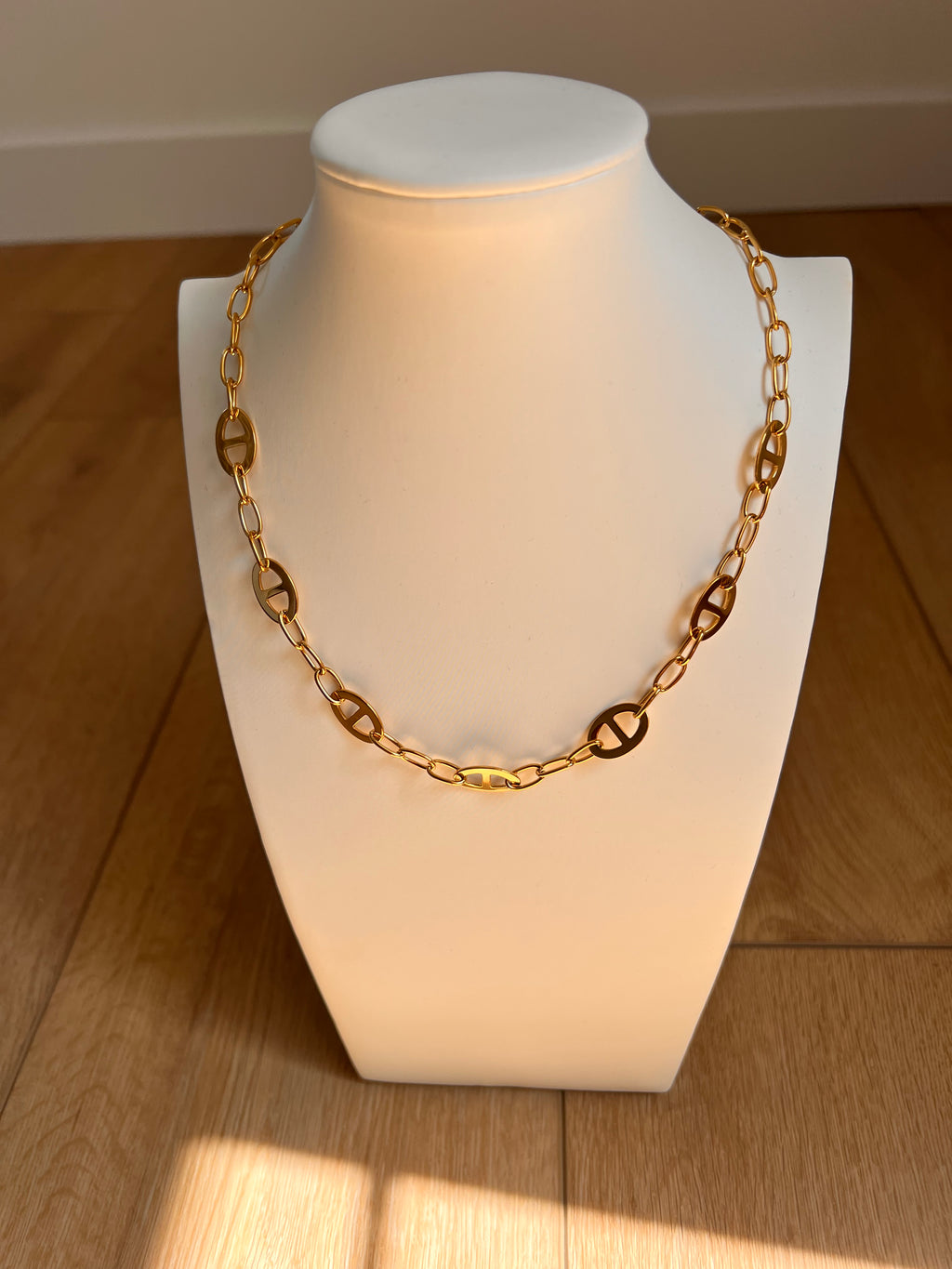 ✨ Collier Maillon Doré