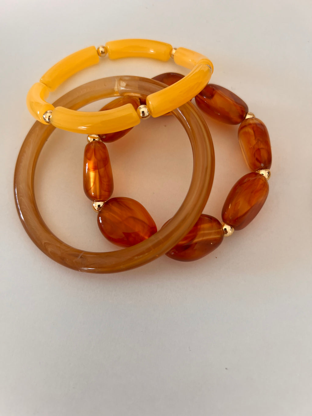 🧡✨ Trio Ambre Doré