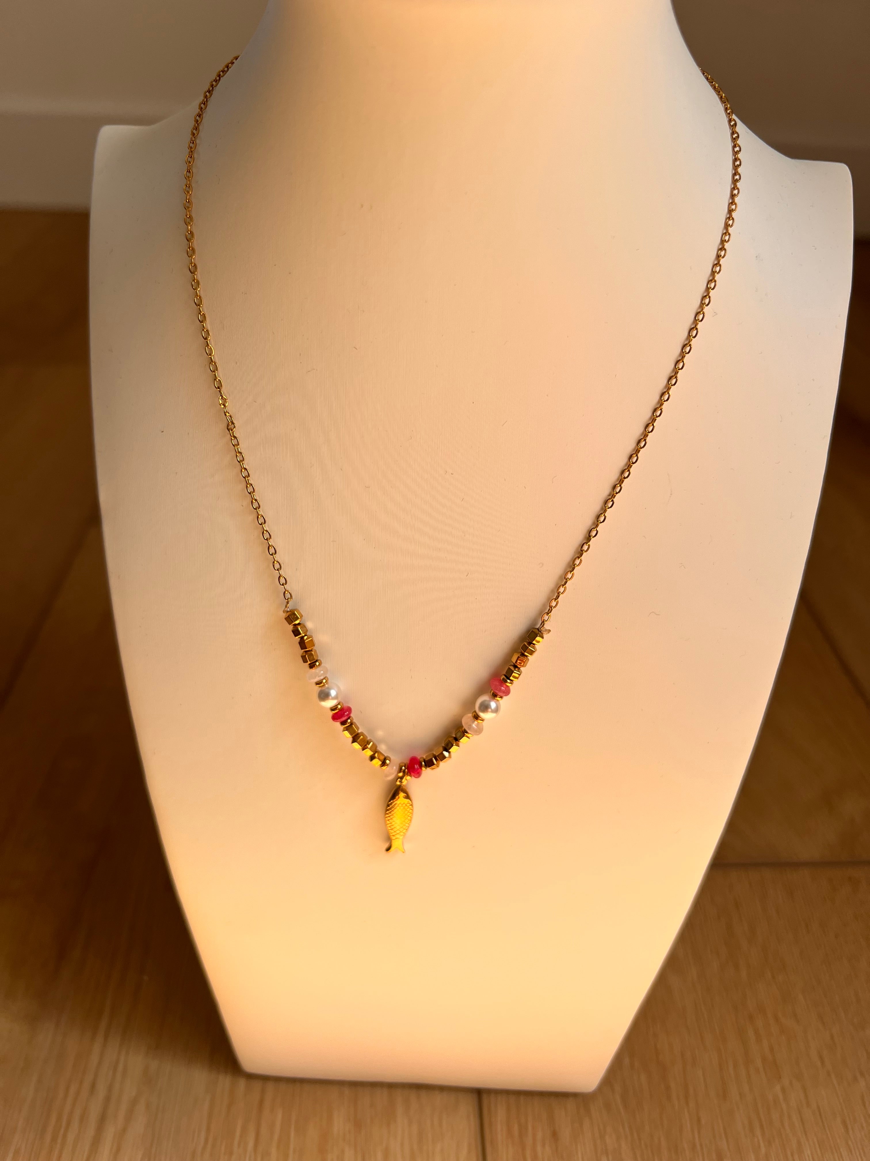 Collier Marina Dorée 🐟✨