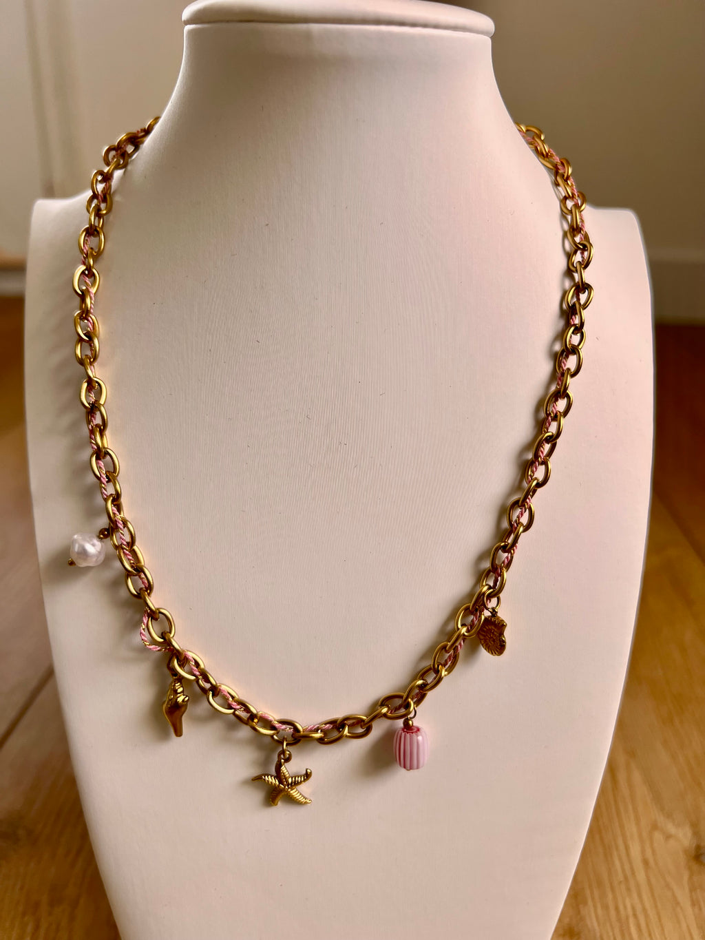Collier Marina Rosé 🌸✨
