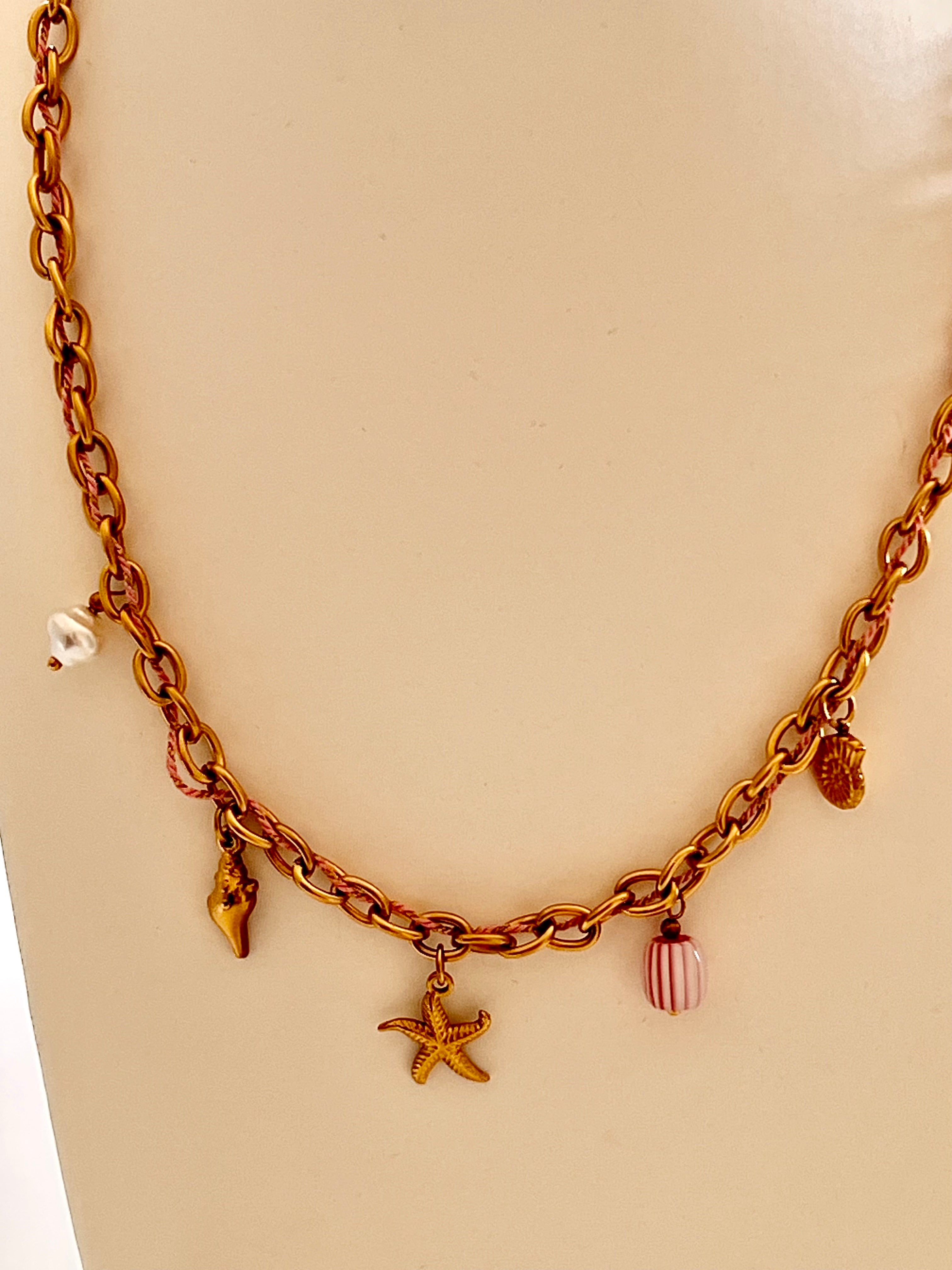 Collier Marina Rosé 🌸✨