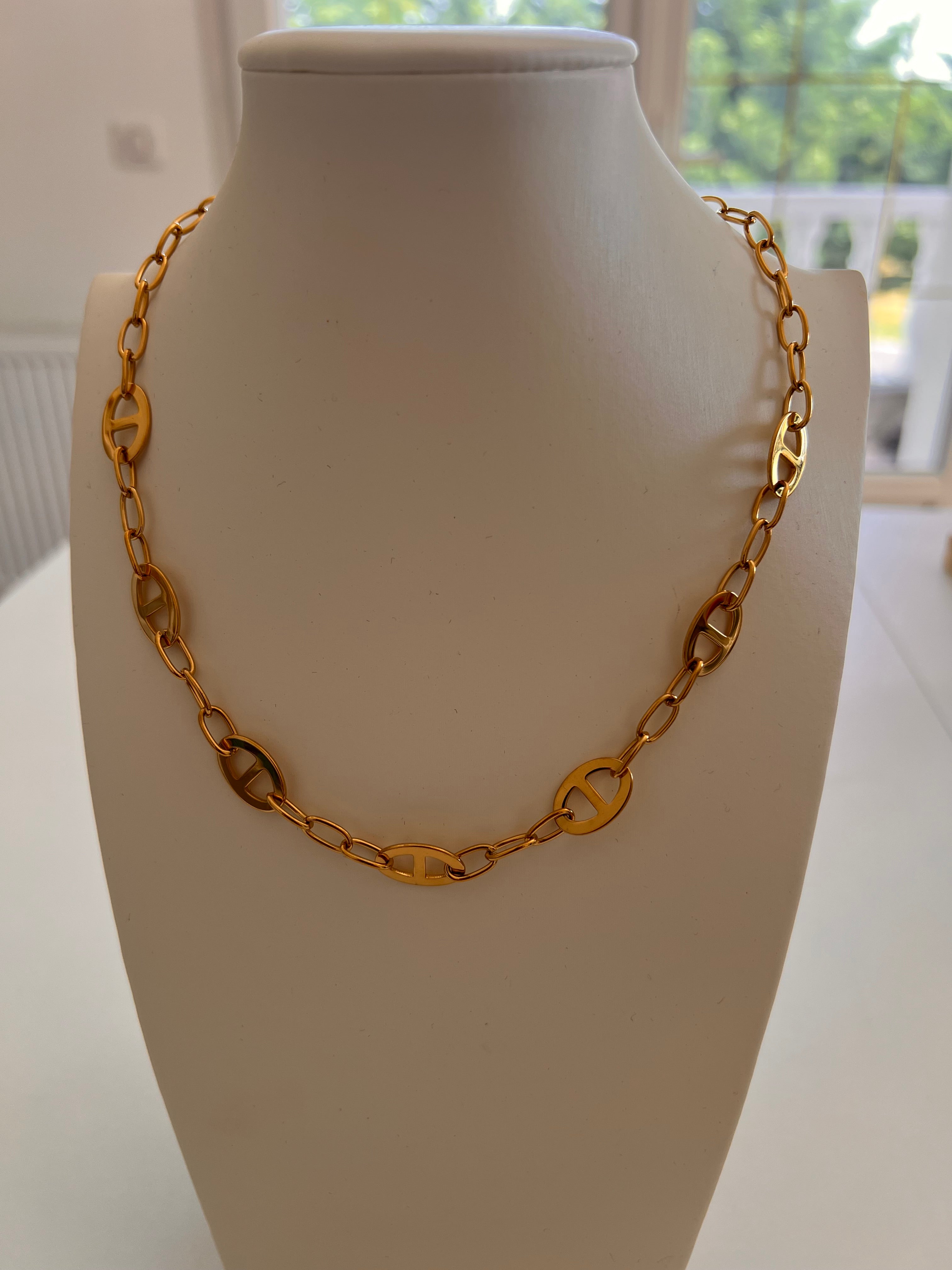 ✨ Collier Maillon Doré