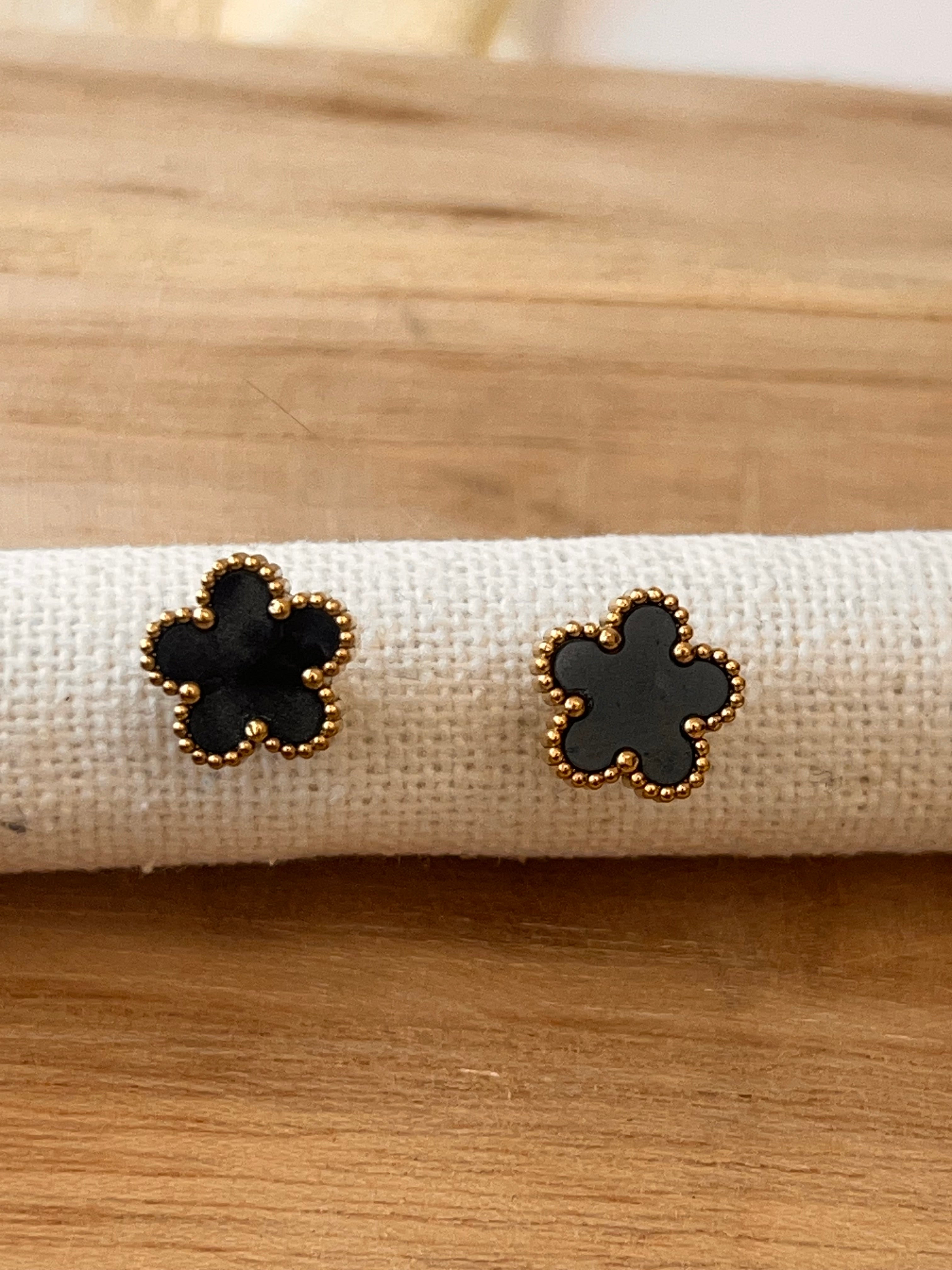 BOUCLE D’OREILLES MINI NÉRA