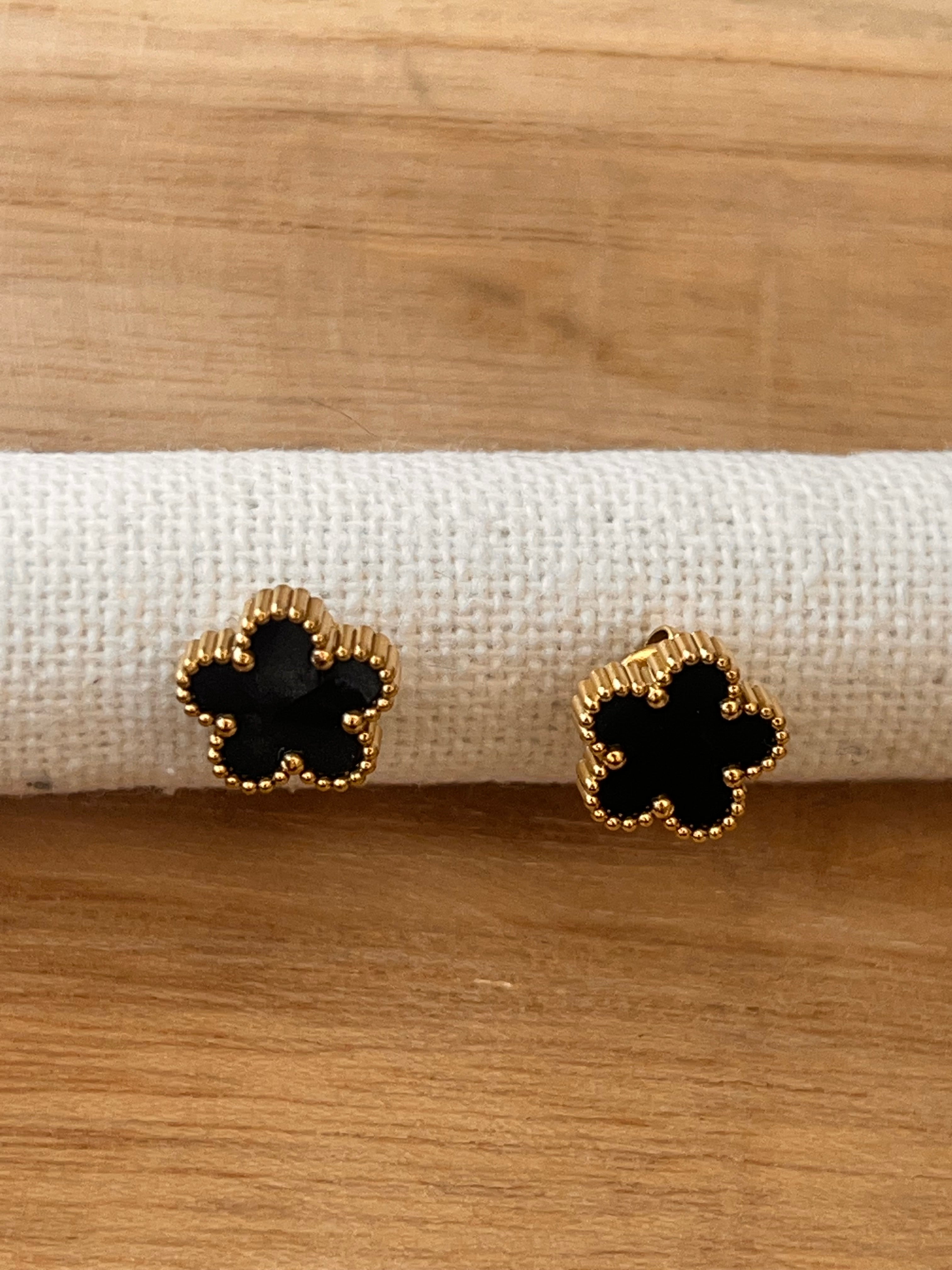 BOUCLE D’OREILLES MINI NÉRA